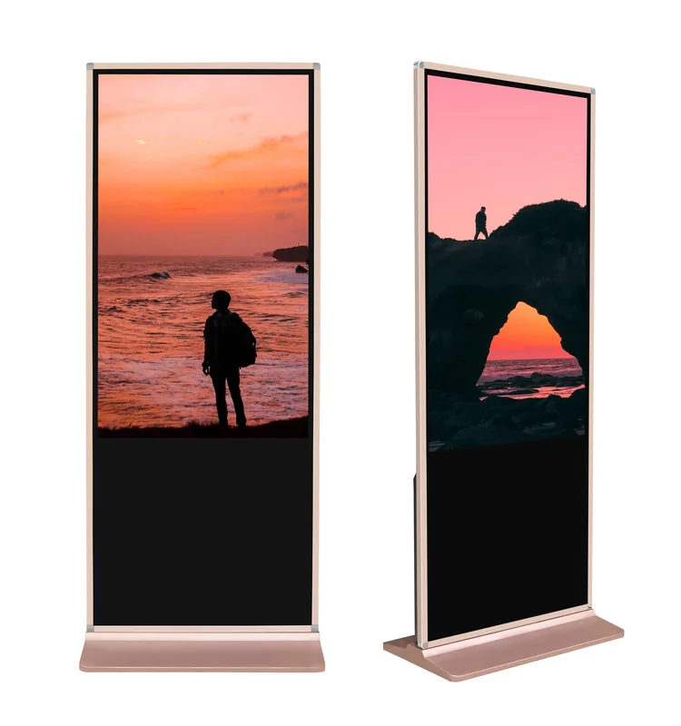 Напольный сенсорный экран 43 49 55 65 75 85 Lcd Digital Signage рекламный дисплей киоск