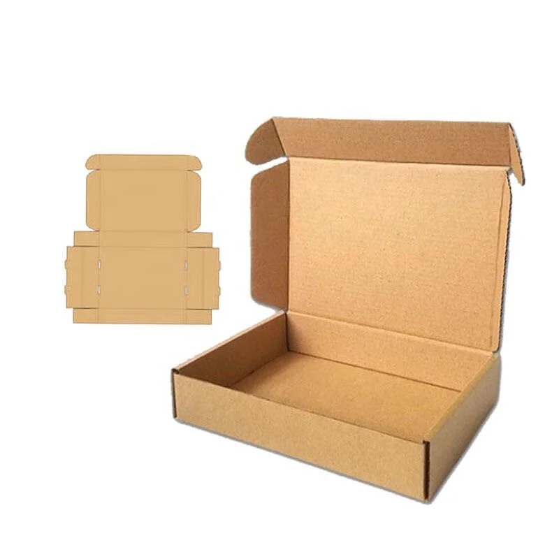 Custom packaging kraft corrugated paper cardboard box