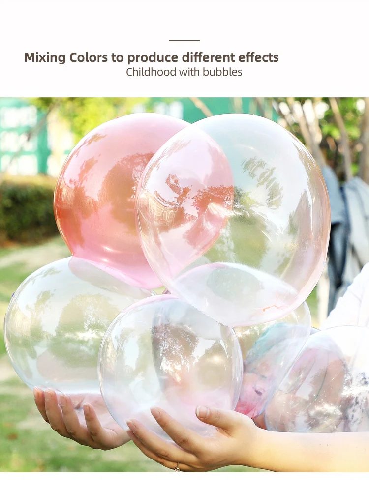 Safety New Toy Products Magic Balloon Bubble for Kids