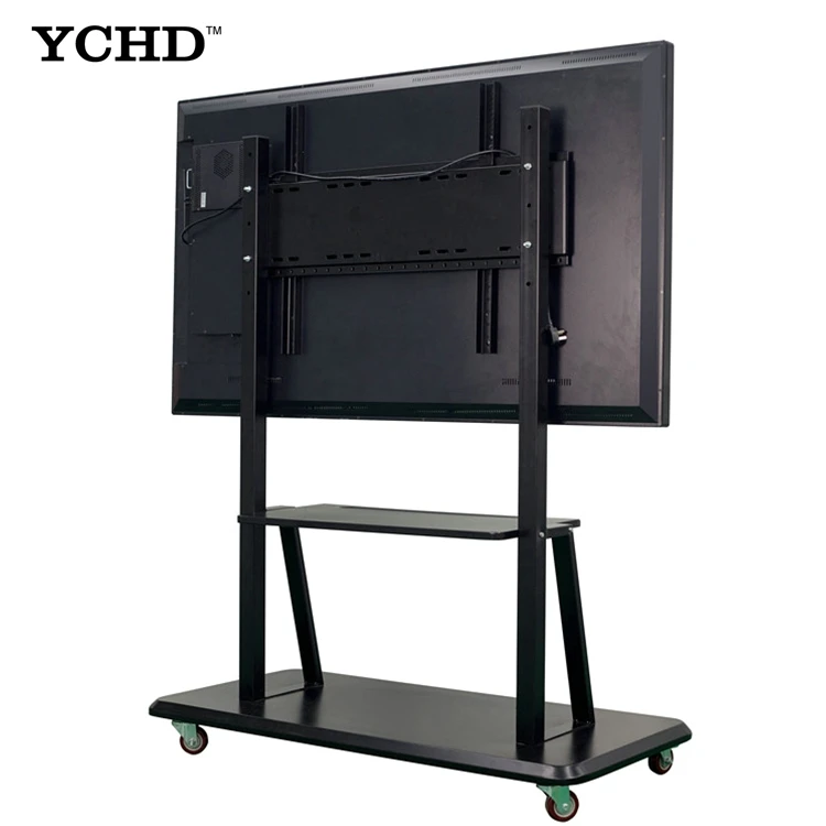 YCHD 65inch infrared touch interactive flat panel wall mounted smart whiteboard