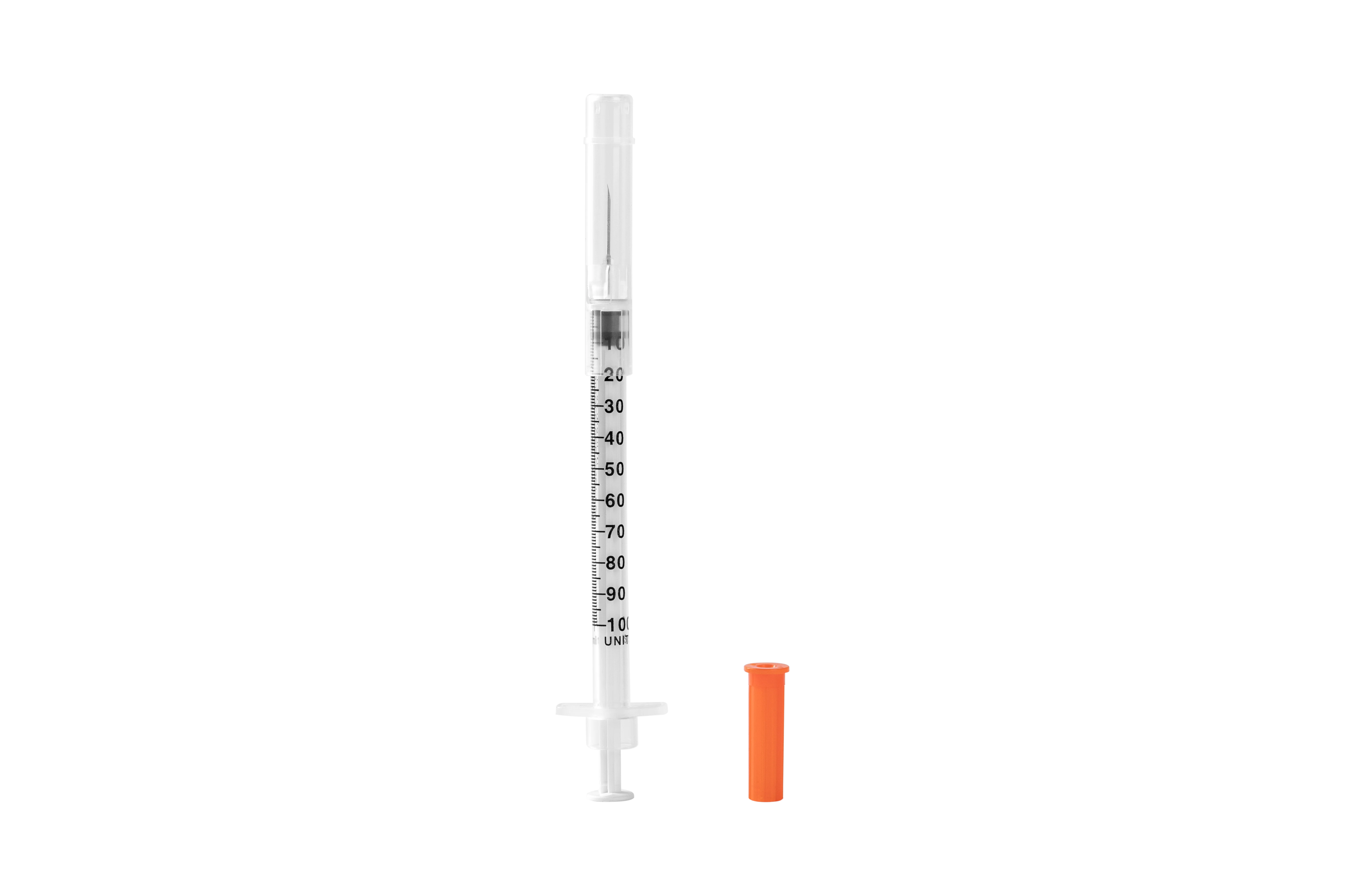 Sterile High Quality Disposable U-40 U-100 0.3ml 0.5ml 1ml Insulin Syringe insulin injection