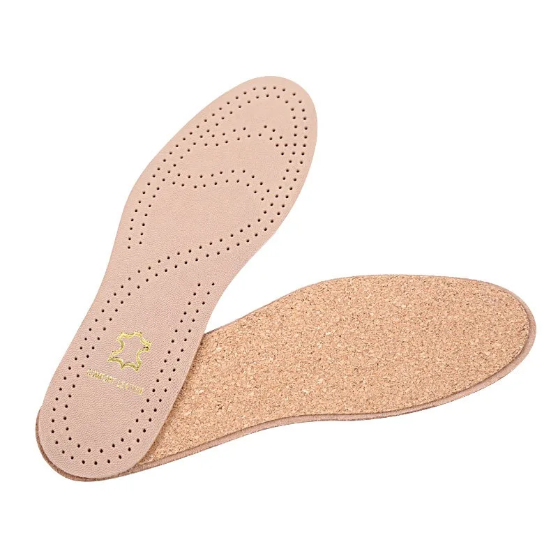Sheepskin Cork Insole Sheepskin Insole Breathable Sweat-absorbing Shock-absorbing Sports Casual Insole