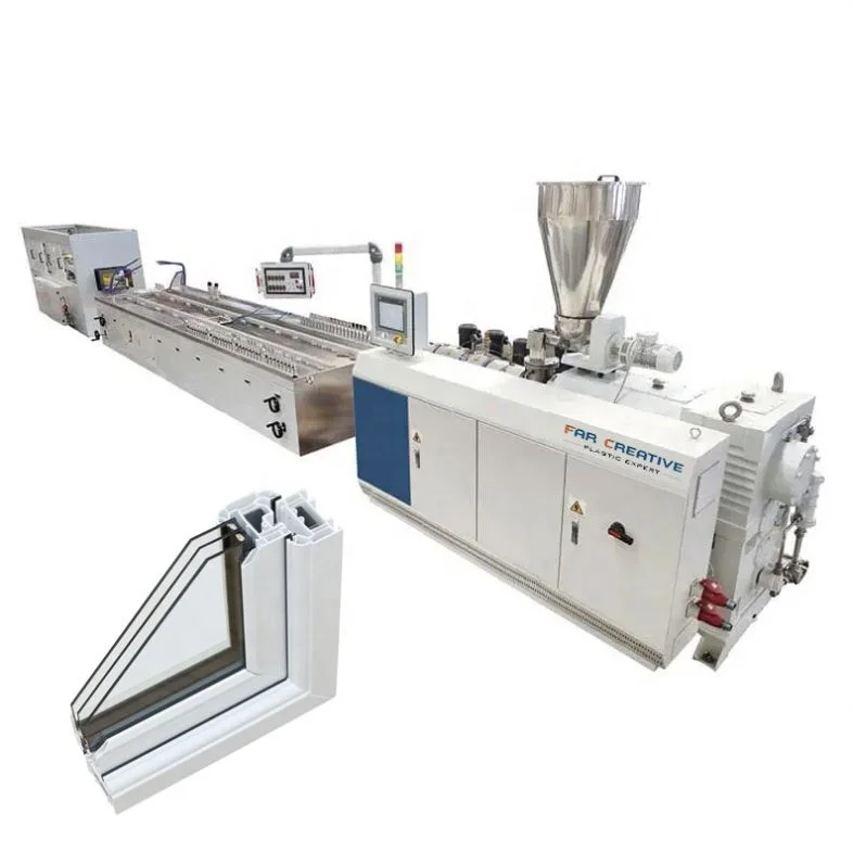 Steel Polymer Stone Powder Plastic Extruder Making Machine Extrusion