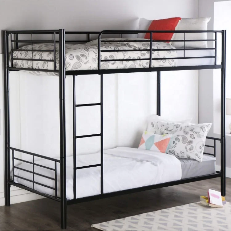 
Cheap bunk bed metal manufacturer double deck bed metal bunk for sale 