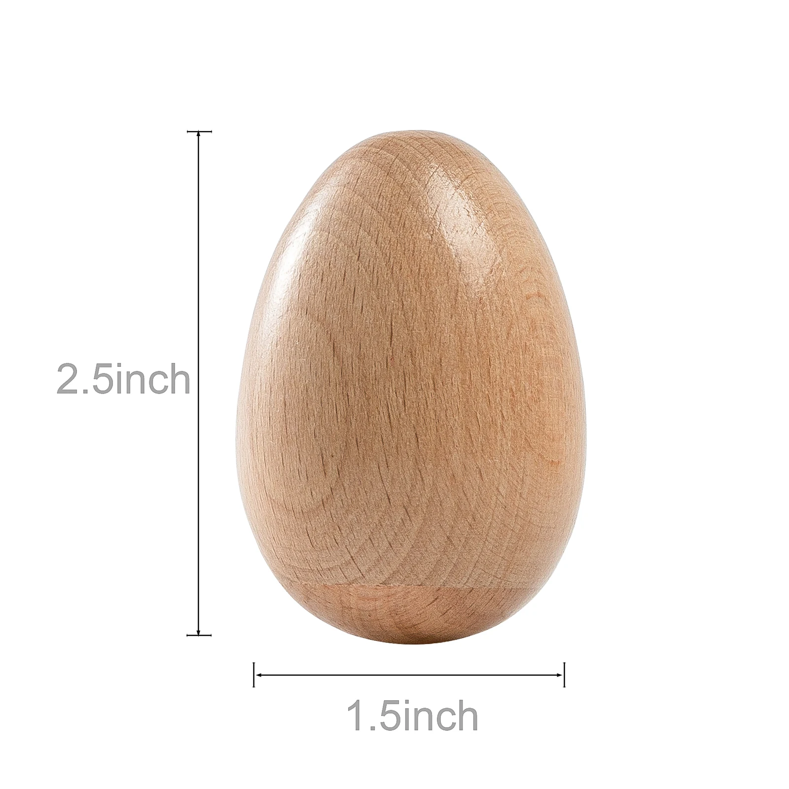 Wood Eggs Shakers,Wooden Egg Maracas Shakers Hand Percussion Instrument for Musical Education Party Classroom Prizes