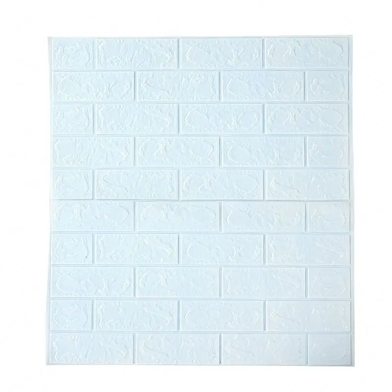 China Cheap Newest 70*77cm XPE Foam 3D Wallpaper DIY Wall Decor Brick Wall Stickers