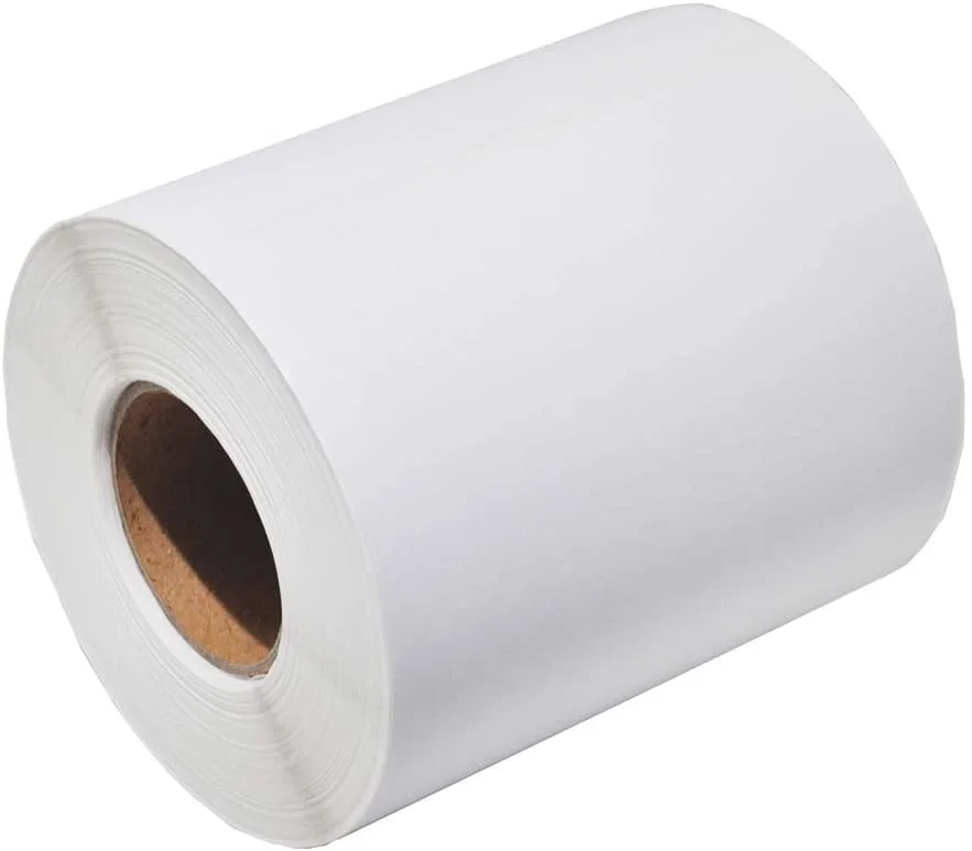 100*110mm High Quality Shipping Label OEM Thermal Paper Label,adhesive Sticker Paper Core, Plastic Core any Size Oem Printed