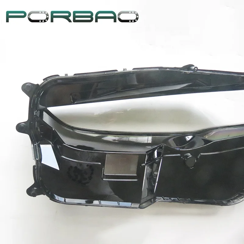 PORBAO car black border transparent headlight glass lens cover 19-23 year for CX30