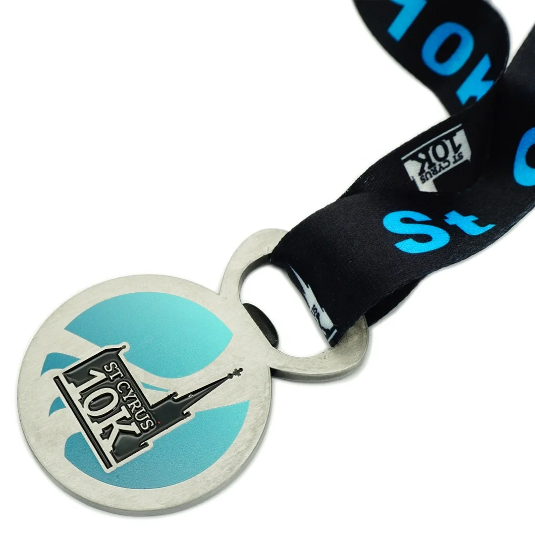 china custom medal maker Wholesale custom die cast marathon medals souvenir running sports 5K 10K award metal novel prize medal