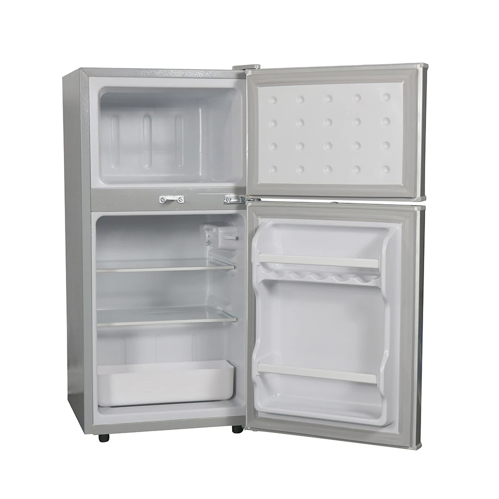 Vertical Household Small  Size  Double Door  78L Defrost Refrigerator With Inverter Compressor