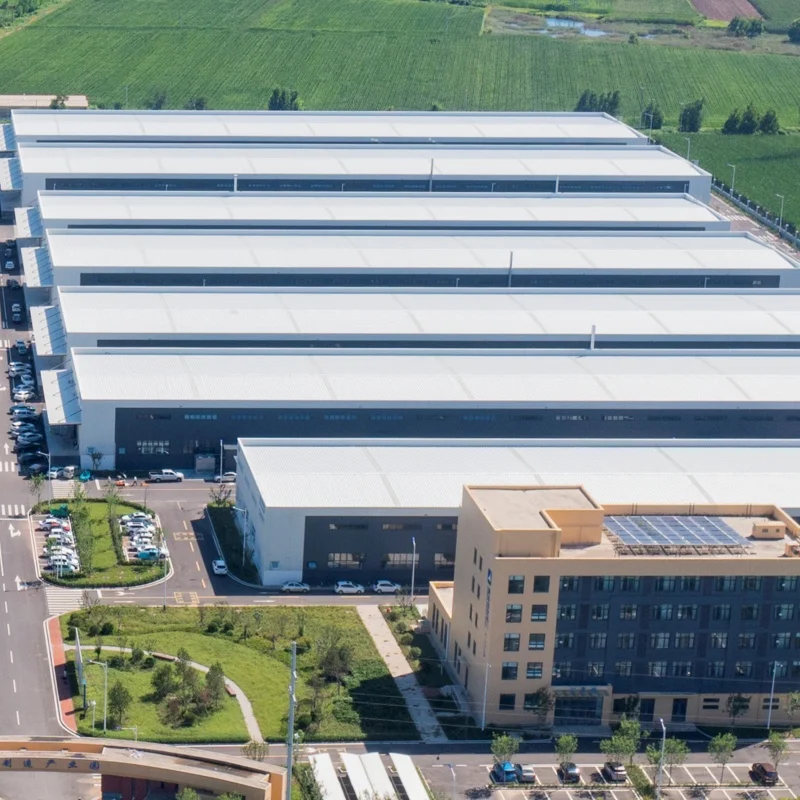 Industrial-Style Prefabricated Workshop Steel Structure Modern Light Design Factory Cheap Price Storage Warehouse