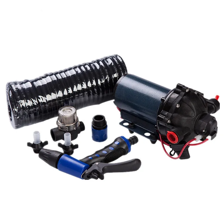 TOOFLO DECK WASH KIT 12V 20LPM/5.0GPM 70 PSI washdown deck cleaning pump kit 12v sea water flow