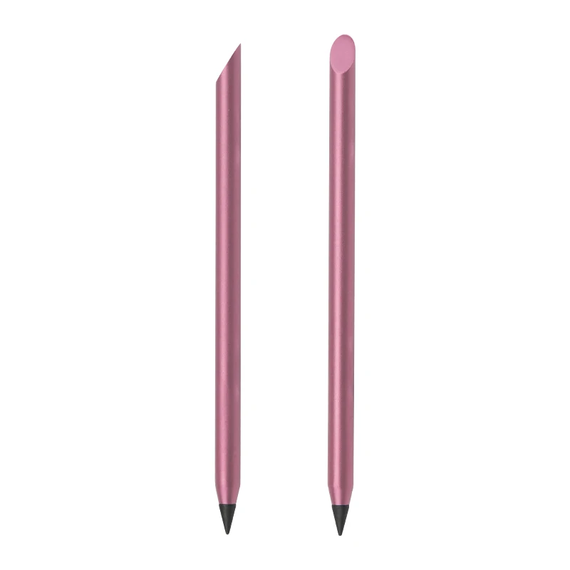 High quality novelty design metal Non Sharpening durable tip school&office  pencil