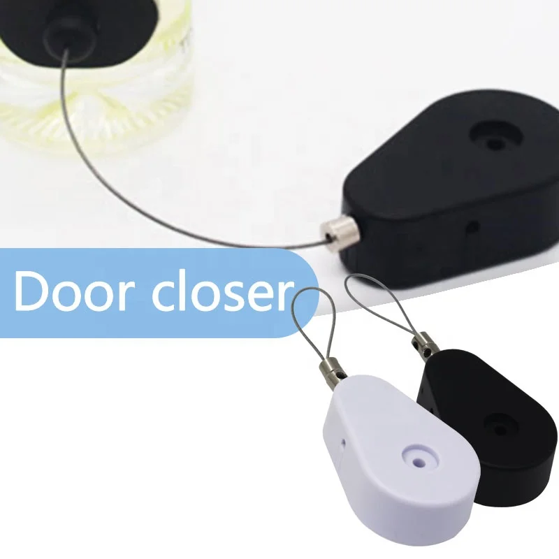 Wholesale Anti-Theft Pullbox Punch Free Mini Portable Catches Spring Sliding Concealed  Automatic Sensor Door Closer