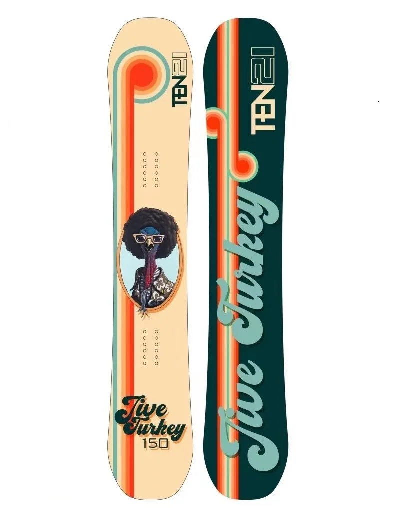 Directional Competition Attractive Price Wooden Floated Skiing Snow Ski Board