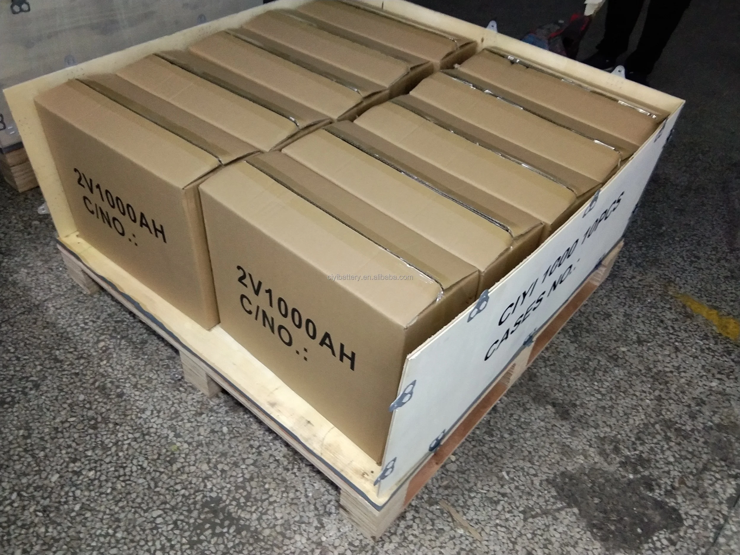 Long Life UPS Solar Battery Lead Acid Battery 2V 1000AH AGM Battery