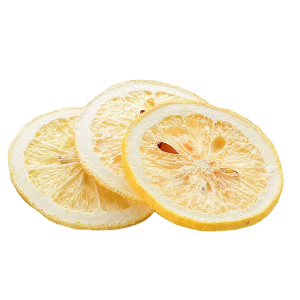 
High Quality Freeze Dried Lyophilized lemon slices Buy Freeze-Dried Lemon Slices 