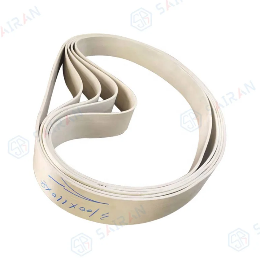 Gold supplier wholesale price canvas belt flat belt on paper core winding machine