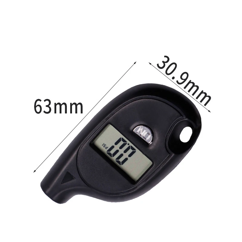 High Precision TY013 3-150psi Digital Auto Tire Pressure Gauge LCD Display Easy Reading Power off Button Tyre Pressure Monitor