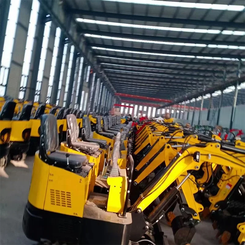 Best Sell Price Chinese A Small Micro 1T Bagger Towable 1.5 Ton Digger Machine Backhoe Mini Excavators For Sale