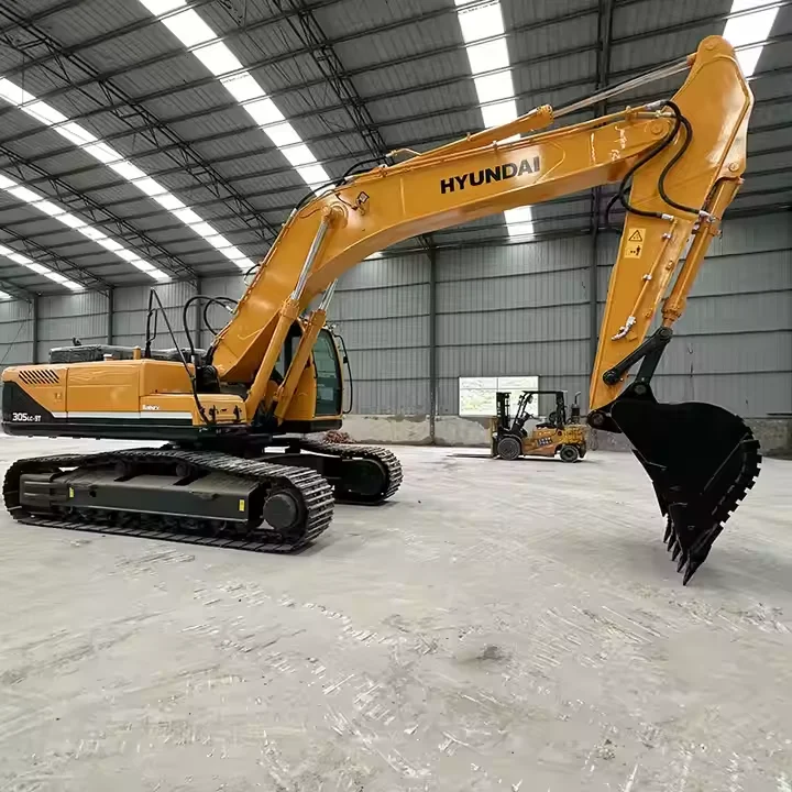 Heavy Duty Machine Used HYUNDAI R305lc-9t crawler excavator 169KW powerful engine korea hyundai excavator