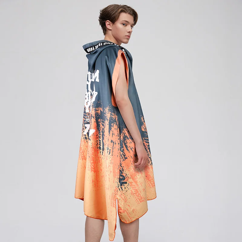 Reasonable Price Quick Dry Adult Hooded Cloak Beach Poncho Towel
