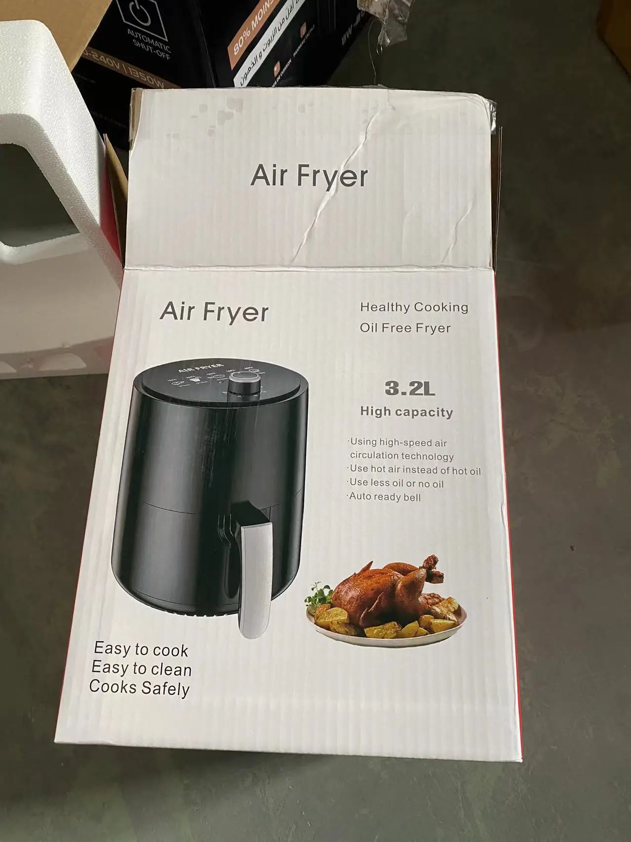 2023 Hot Selling air fryer multi-functional household Factory direct sales smart air fryer