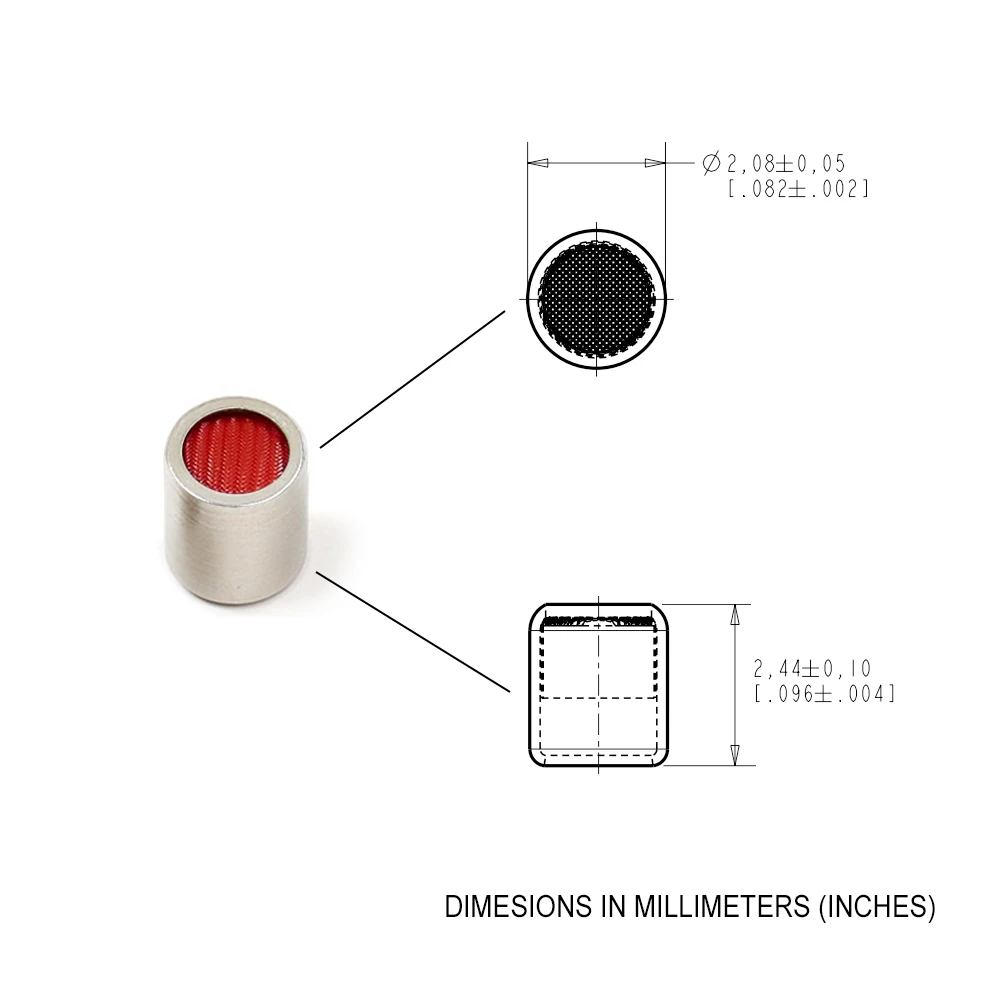 Knowles Balanced Armature Acoustic Damping Damper for IEM In-ear Headphones Earphones Hearing Aids