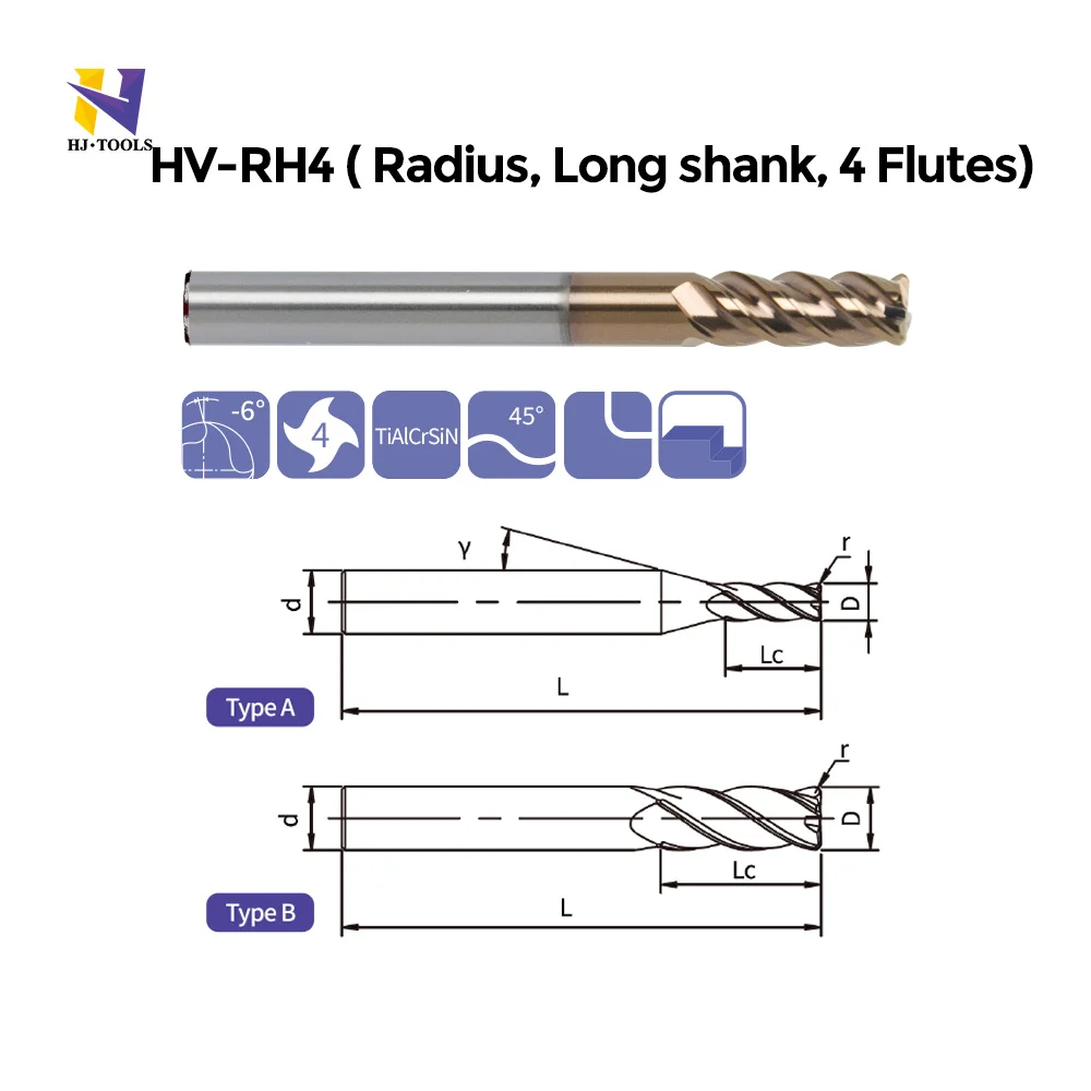 Фрезы карбидные 4 фрезы концевые Угловые РАДИУСЫ режущие инструменты для ЧПУ