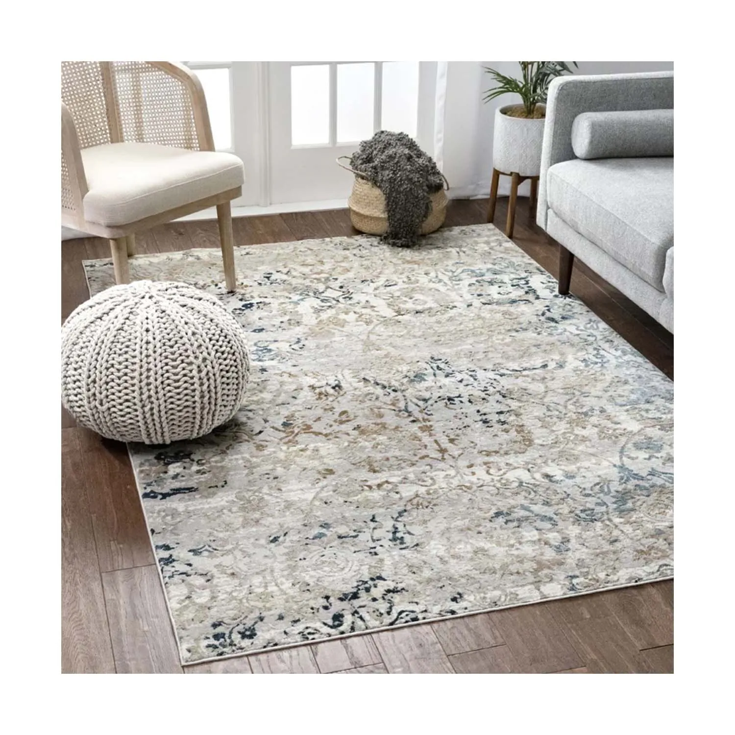Wholesale Machine Washable Big Size Shaggy Rug Carpet Soft Plain Floor Mat in Green Living Room Hotel/Bathroom China manufacture