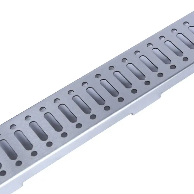 China supplier deodorize linear wall stainless steel shower drain