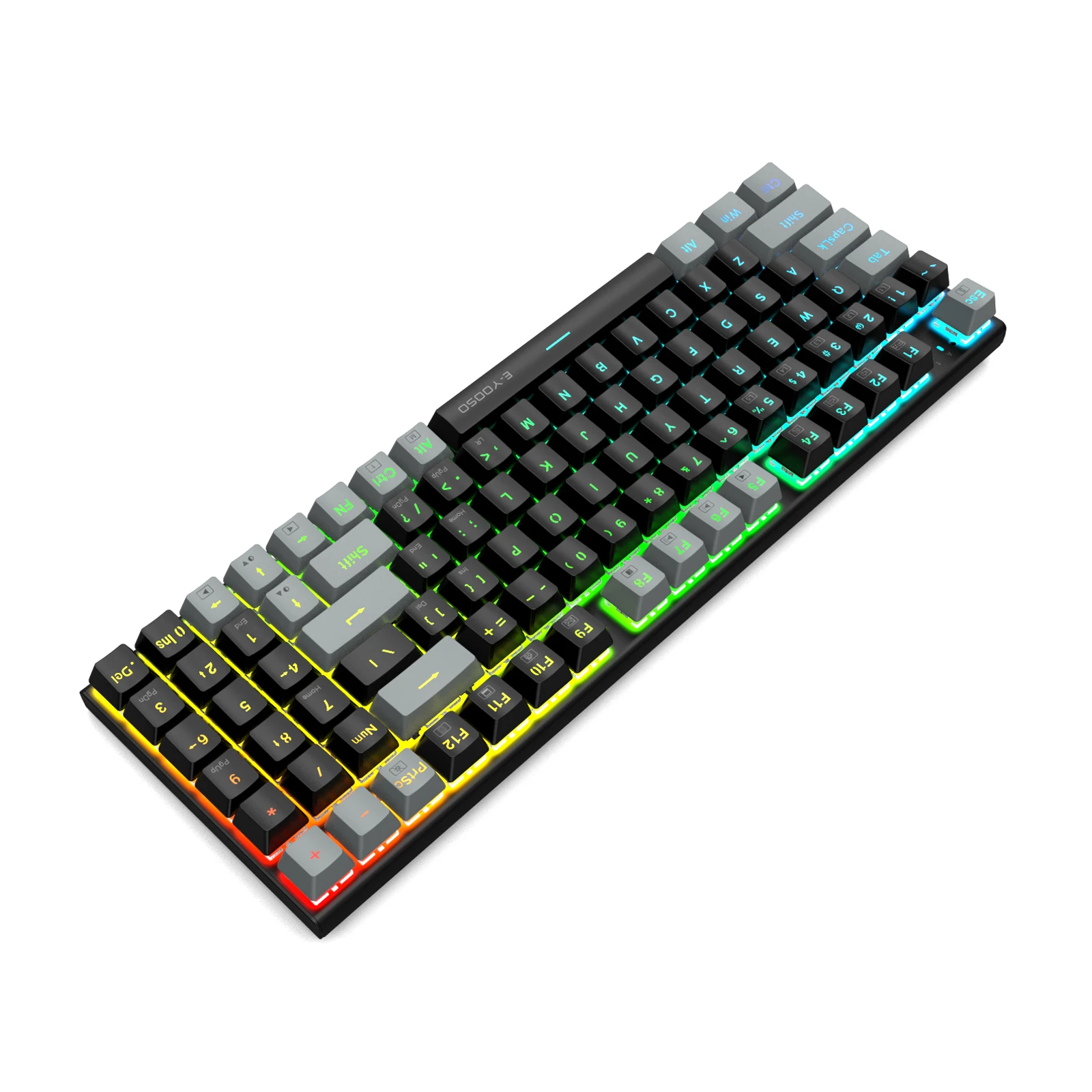 New arrival  94keys layout wired mechanical  keyboard  hot swap  RGB backlight gaming mechanical keyboard for computer/laptop