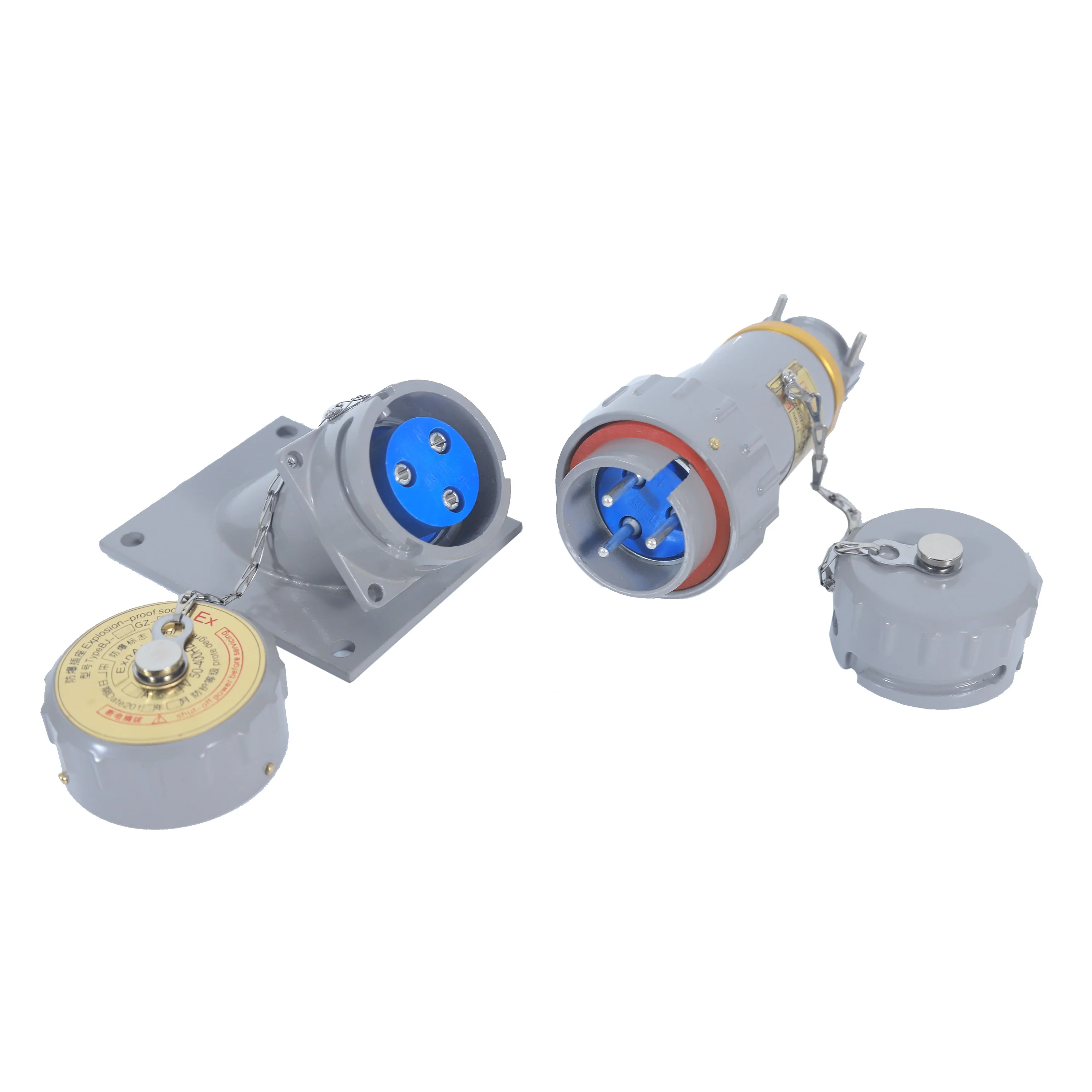 Ex 16A 15A YT GZ 3 No spark 3pin ex proof plug and socket