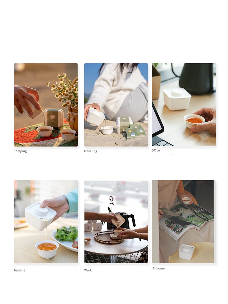 Glass Tea Set Clear Teapot With Heater And Tea Cup Fair Cup Can Purchased Separately