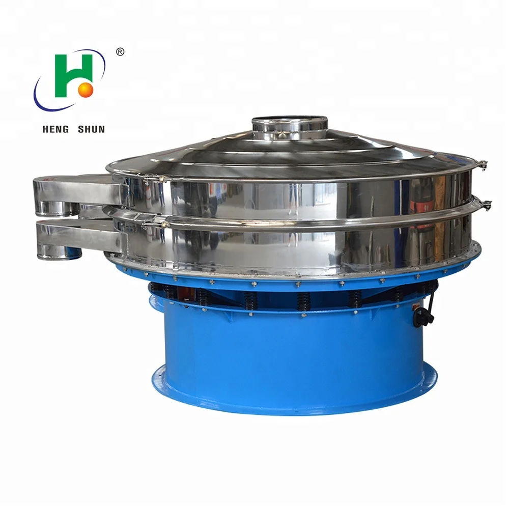 Circular Vibration Separator Beverage Food Fruit Filter Screening Machine Chocolate Soya Milk Vibrating Liquid Sieve for Oil