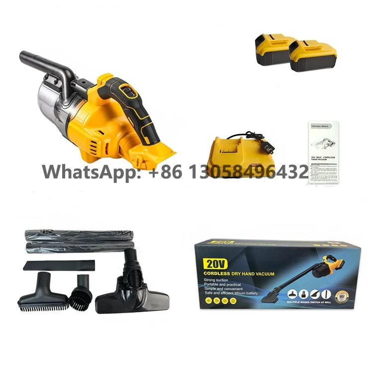 Multi Functions Rechargeable Wireless Vacuums Cordless Dry Vacuum Cleaner Handheld Vacuums Brush Motor Cordless Wet Dry Vac