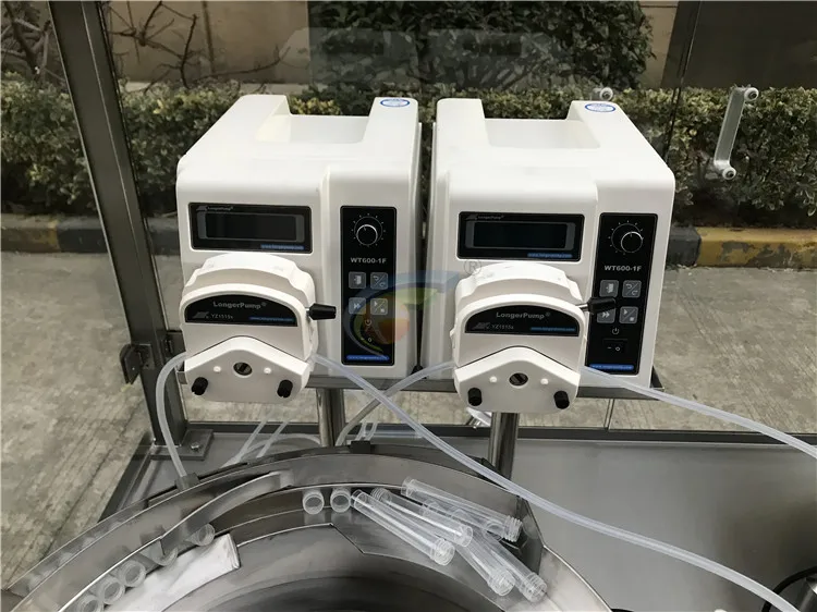 aseptic small bottle filling machine production line and nucleic acid detection filling machine and suppository filling machine