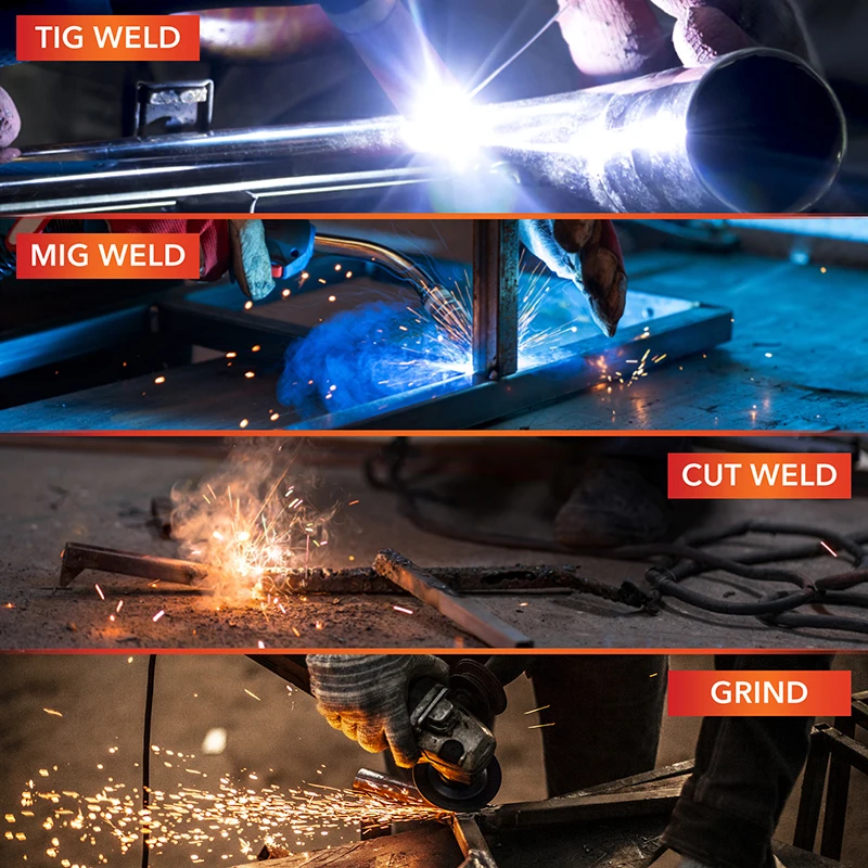 Электронный сварочный шлем TRQ с дистанционным управлением