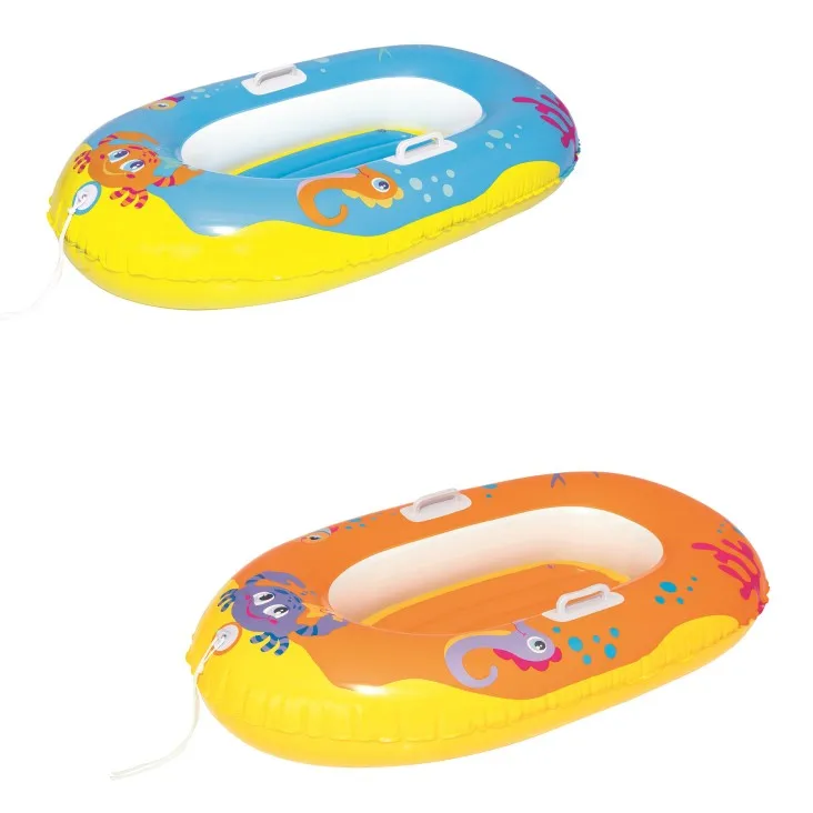 34009 Bestway Inflatable Happy Crustacean Junior Boat 3-10 Ages