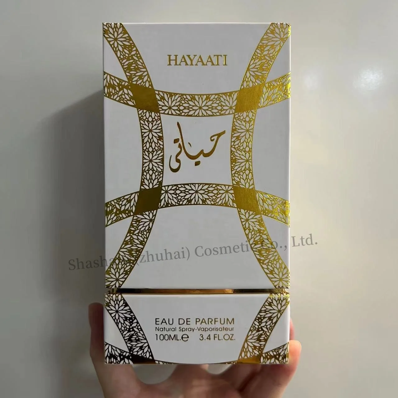 100ML Dubai Gold Perfume Oriental Male Vanilla Musk arab perfumes Wholesale Unisex Perfume