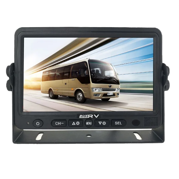 ISO Factory OEM ODM 7 Inch Car Rear View Monitor Truck Reversing Safety Monitor