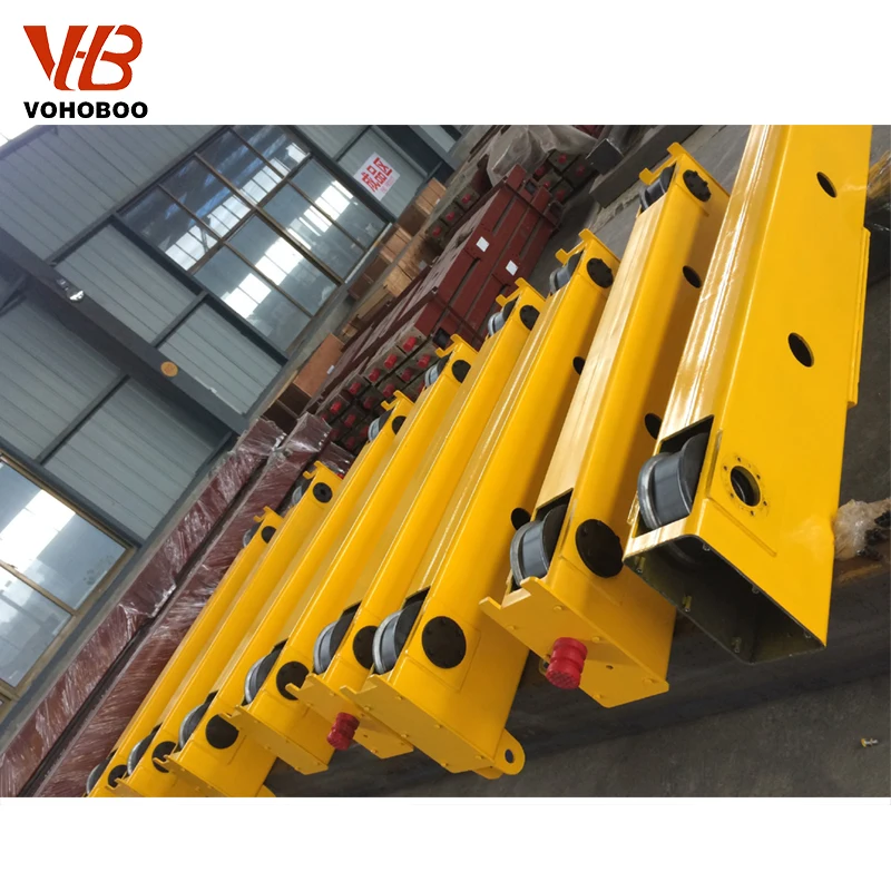 best price 3ton 5ton 10ton Electric Motor Drive Eot Crane European Type Open Pinion Type End Carriage Beam