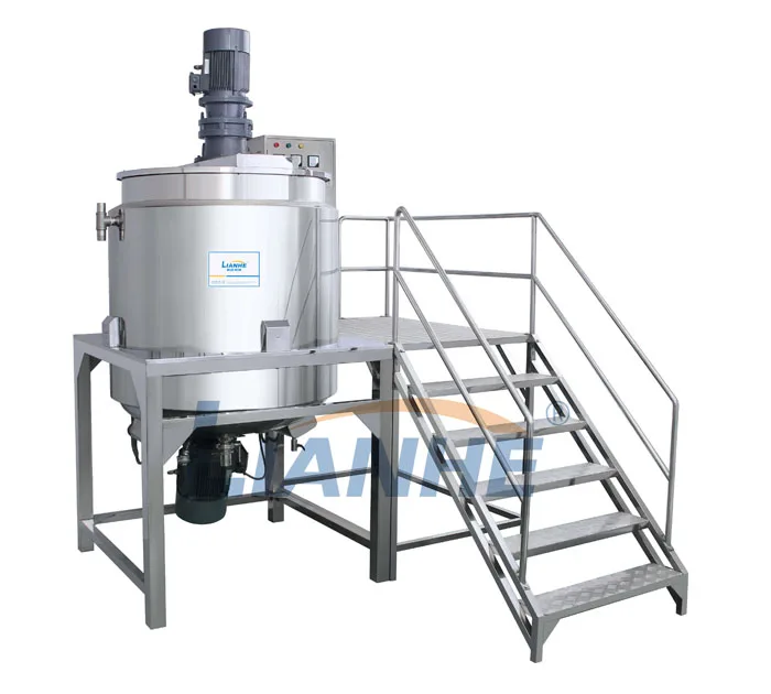 Hot Sale Liquid Car Cleaner Making Machine Lubricant Oil Stirring Vessel Agitator Car Paint Car Wax Mixer Tank With Blender