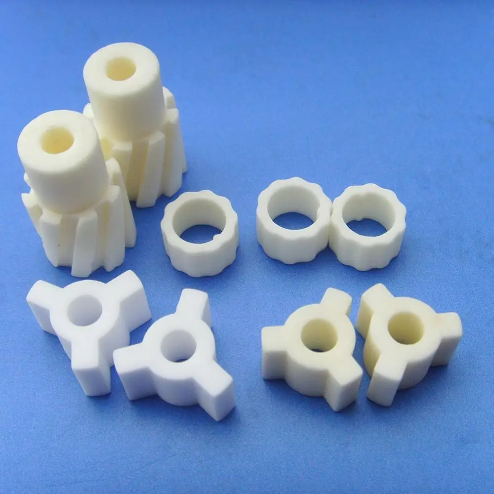 3X Ceramic Parts OEM Customization Manufacturer CNC Machining Original Factory Porous Sintered Black SIC Silicon Carbide Nozzle