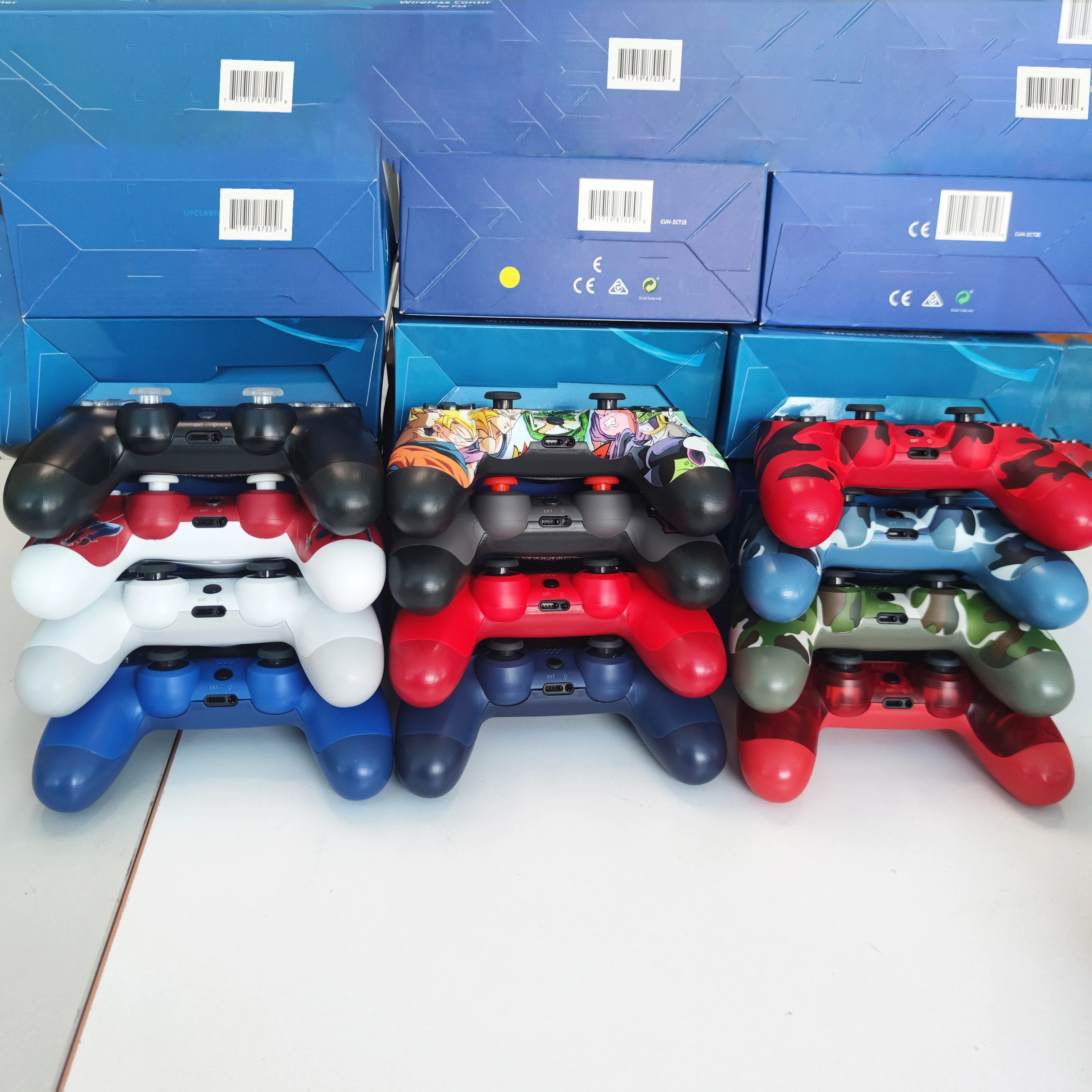 Original Logo PS4 Controller Buttons Joystick Wireless Game Controller For PS4 Console Gamepad Wholesale PS4 Controller