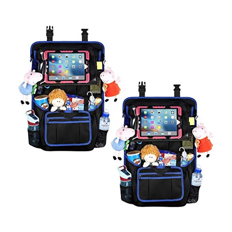 Kids Back Seat Organizer Target Car Seat Organiser with iPad Storage Portable Garage Shelves for Car Organization