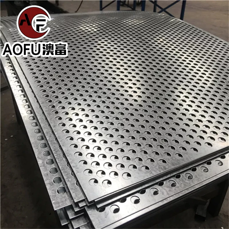Factory direct Hot Corrosion resistant stainless steel galvanized perforated sheet Customized size for anti-theft Decoration