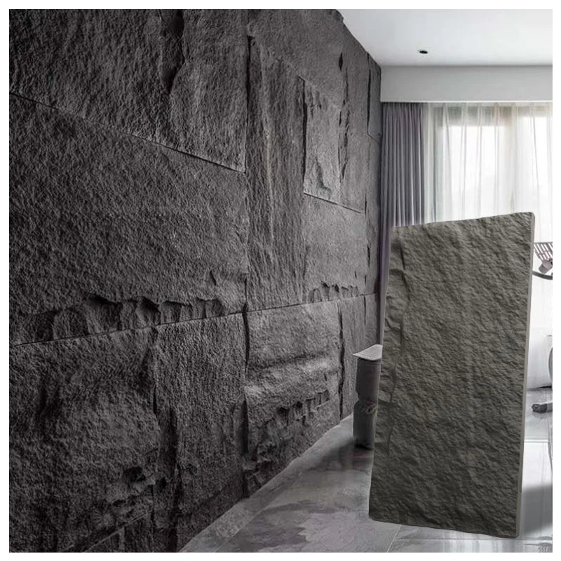 FLY HOUSE exterior decorative boards faux stone polyurethane pu stone wall panel