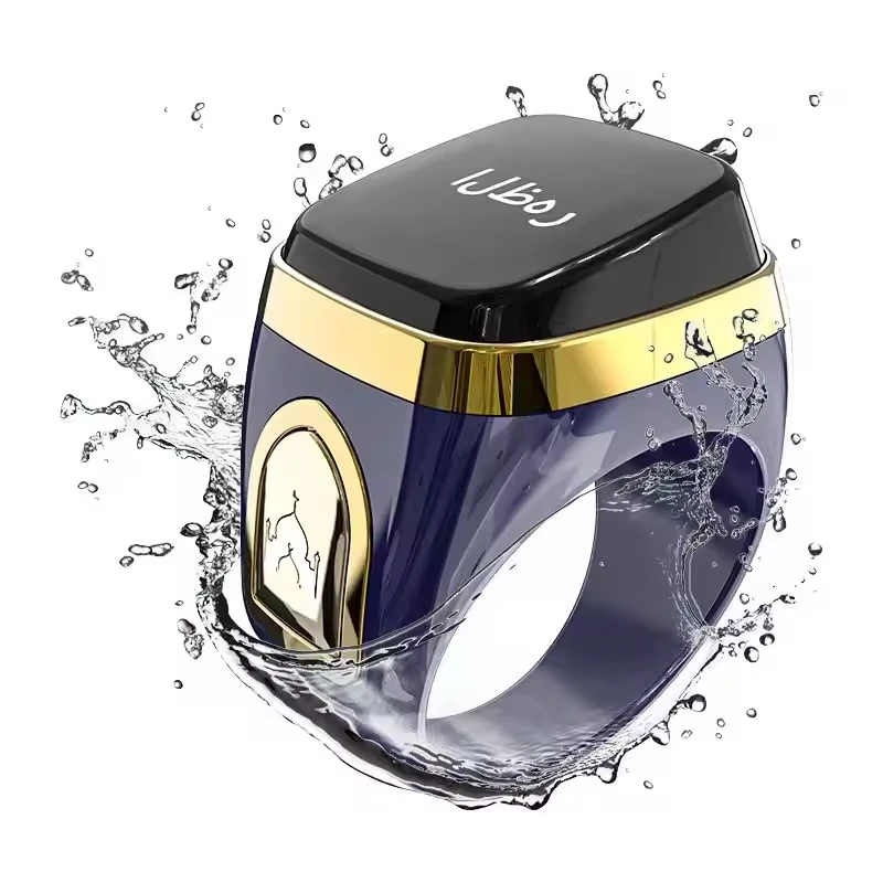 OEM high quality factory direct sale waterproof display bluetooth charging digital finger led ring