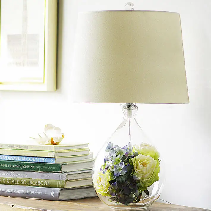 Bedroom Living Room Bedside Decorative Bar Lampe De Table Desk Lamp Modern Gold Luxury Bedside Led Glass Table Lamp